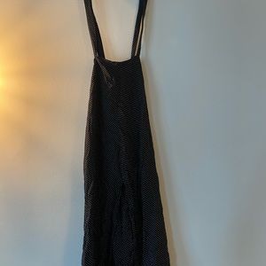 Urban outfitters polka dot skirt w/ overall straps